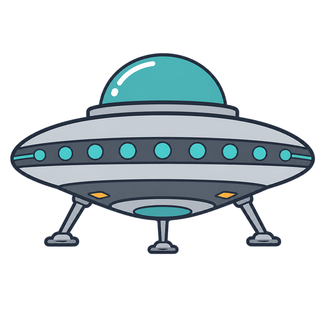 Ufo, Kosmická Loď, Létající Talíř