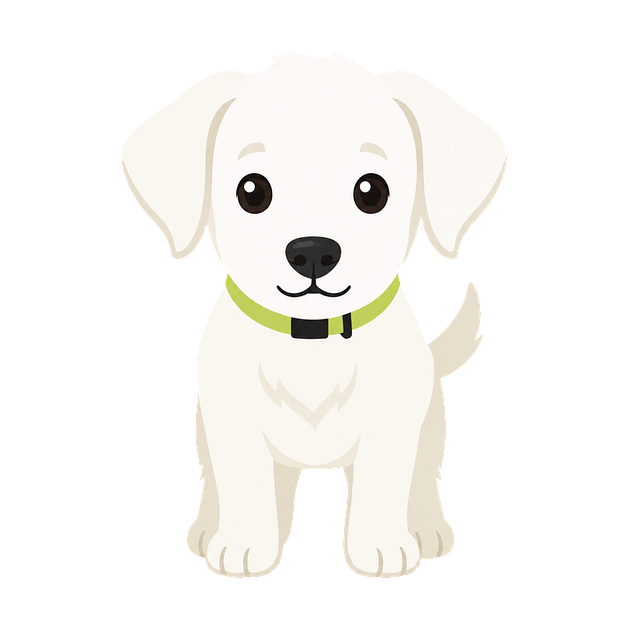 Free puppy white dog cute dog vector