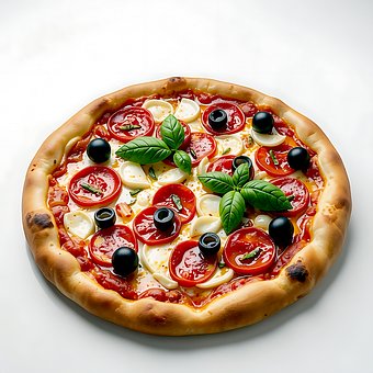 Free Pizza Tomatoes illustration and picture