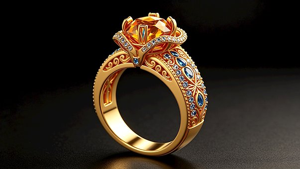 Free Ring Gold illustration and picture