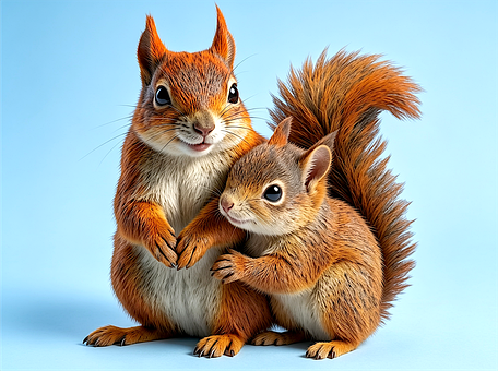 Free Squirrel Juvenile illustration and picture