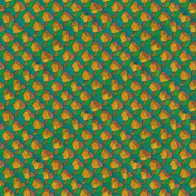 Free vintage geometric pattern turquoise illustration
