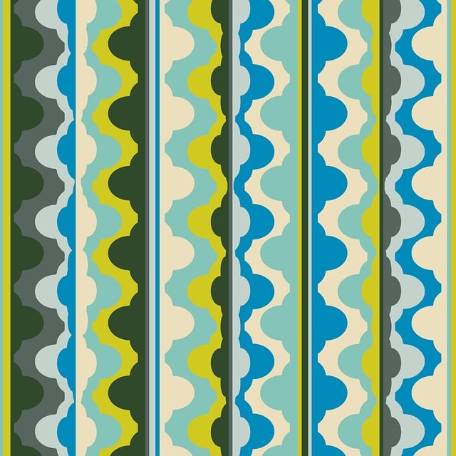 Free pattern retro wallpaper illustration