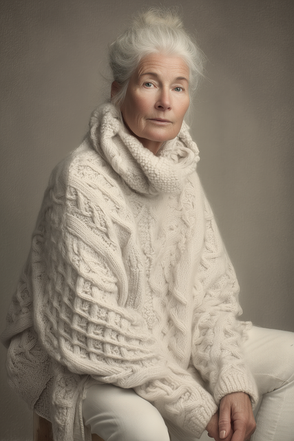 Free Ai Generated Older Woman photo and picture