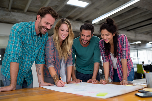 Free Work Team Collaboration photo and picture