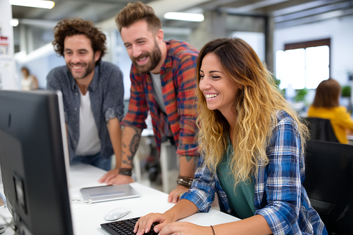 Free Teamwork Office photo and picture