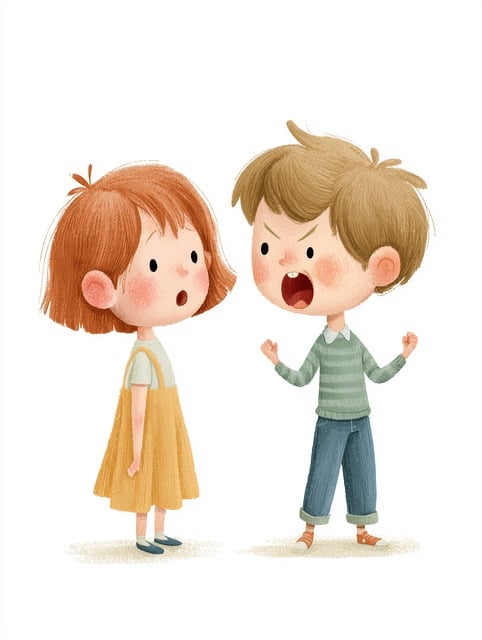 Free argument shouting angry illustration