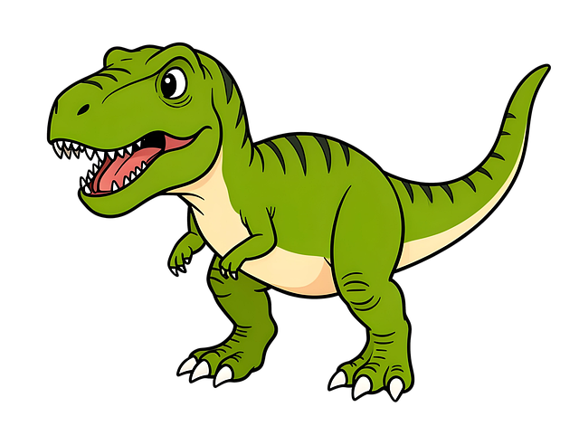 Dinosaur, T-Rex, Forhistorisk, Tegning
