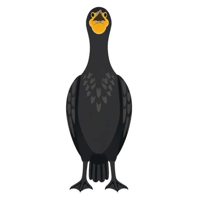 Großer Kormoran, Vogel, Wasservogel