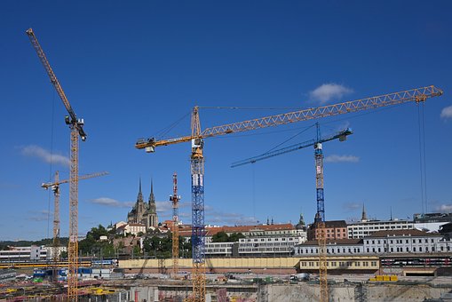 Free Crane Construction Site photo and picture