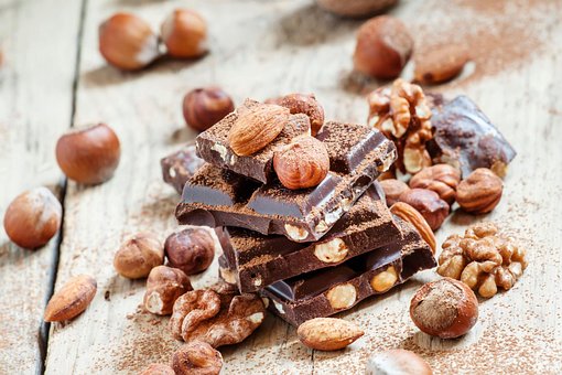 Free Chocolate Nuts illustration and picture