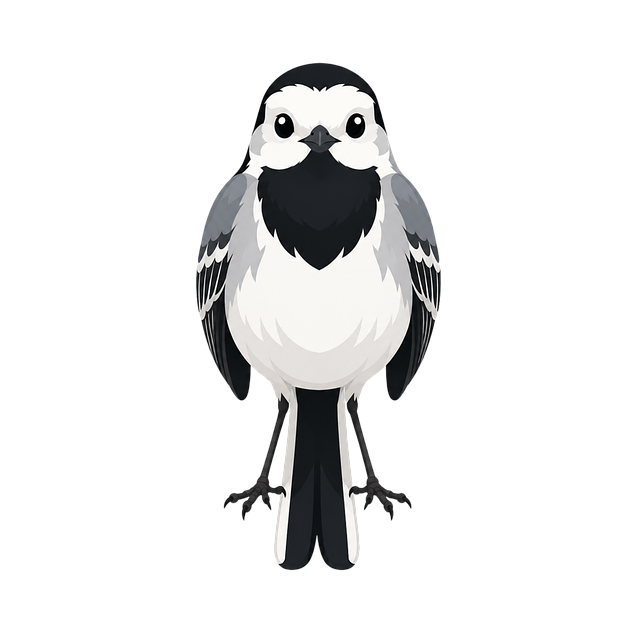 Bachstelze, Vogel, Cartoon-Vogel