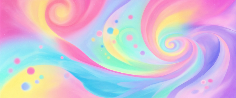Rosa, Laranja, Azul, Verde, Roxo
