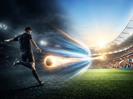 Fútbol, Estadio De Fútbol, Pelota