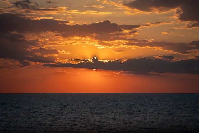 Free Sunset Ocean photo and picture