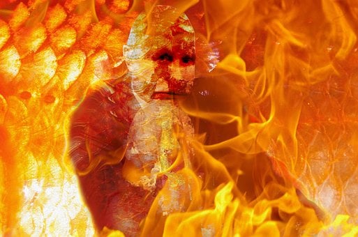 Foc, Flăcări, Groază, Demon, Apocalipsă