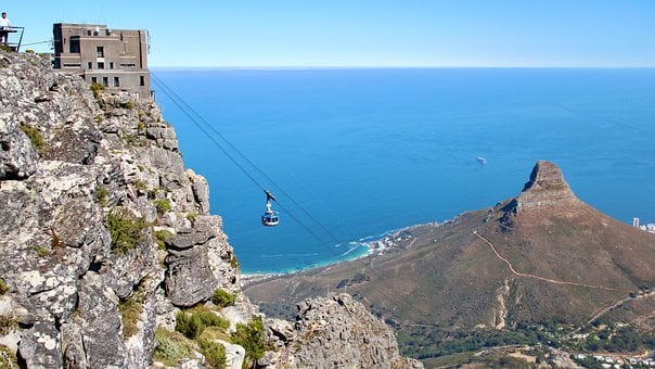 Seilbahn, Meer, Ozean, Natur, Landschaft
