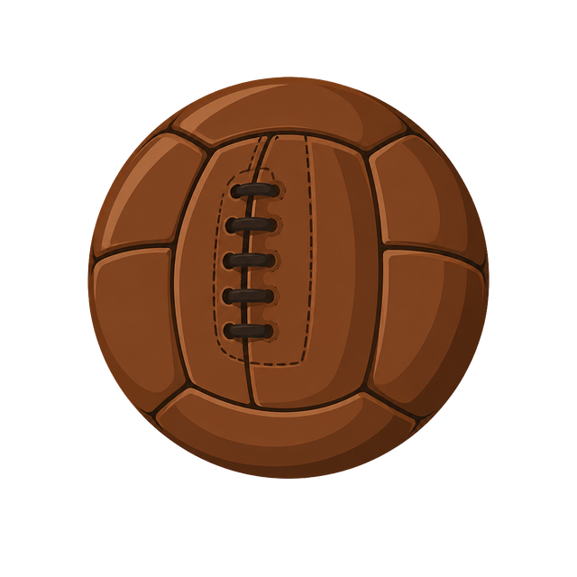 Vintage Fodbold, Læder, Klassisk Design