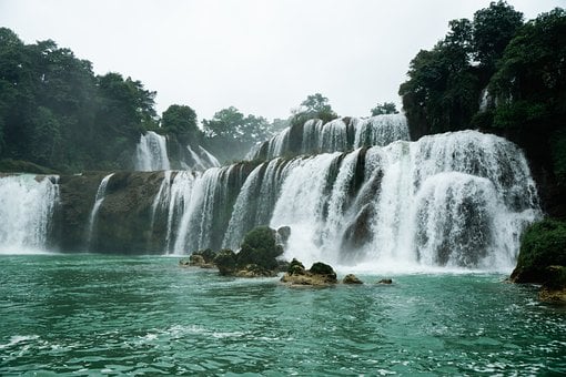 Cascada, Río, Naturaleza, Paisaje