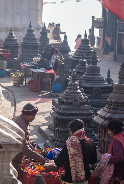 Nepal, Kathmandu, Swayambhunath