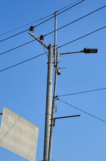 Free Blue Sky Outdoor Cable photo and picture