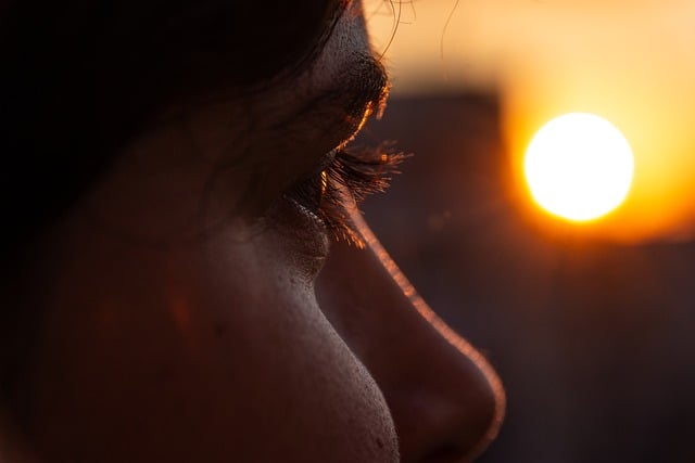 Free Eye Sunset photo and picture
