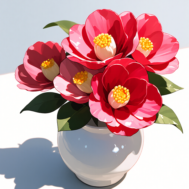 Free Flowers Vase illustration and picture