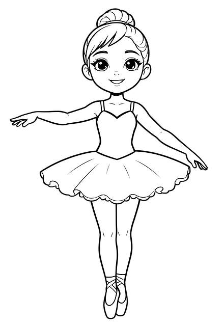 Download free HD stock image of Ballerina Dance Free ballerina dance elegance illustration