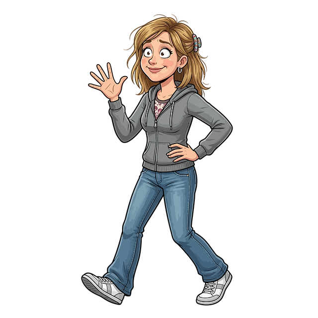 Free Cartoon Character Greeting photo and picture