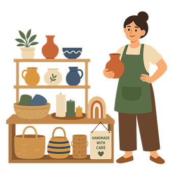 Töpferei, Handgefertigt, Handwerk