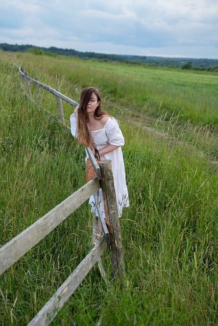 Jovem Mulher, Retrato, Beleza, Flores