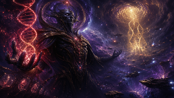 Free Cosmic Art Interdimensional Being illustration and picture