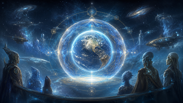 Free Earth Quarantine illustration and picture