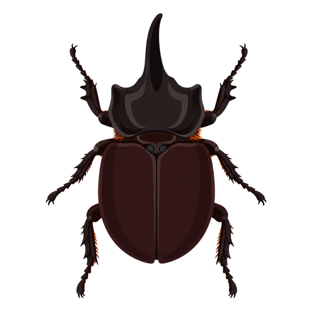 Free rhinoceros beetle beetle insect illustration illustration