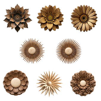 Free Flowers Wood illustration and picture