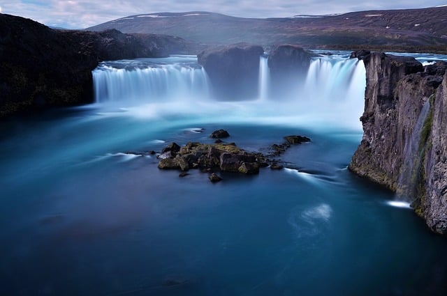 Free Waterfall Godafoss photo and picture