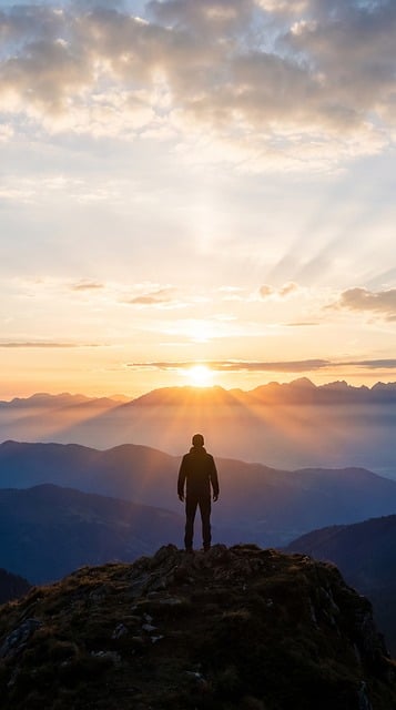 Free Silhouette Sunset illustration and picture