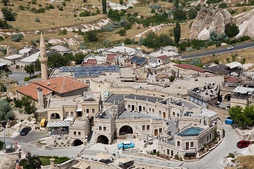Capadocia, Turquía, Uçhisar, Naturaleza