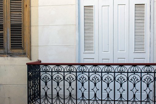 Free Balcony Wrought Iron Railing photo and picture