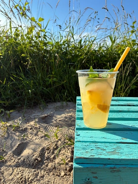 Cocktail, Strand, Verfrissing, Munt