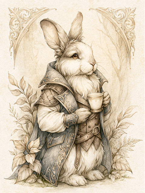 Free Rabbit Bunny illustration and picture