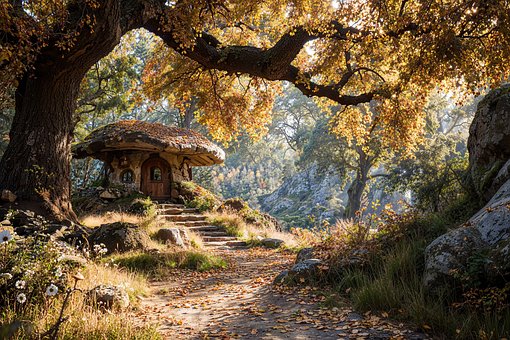 Free Forest Autumn illustration and picture