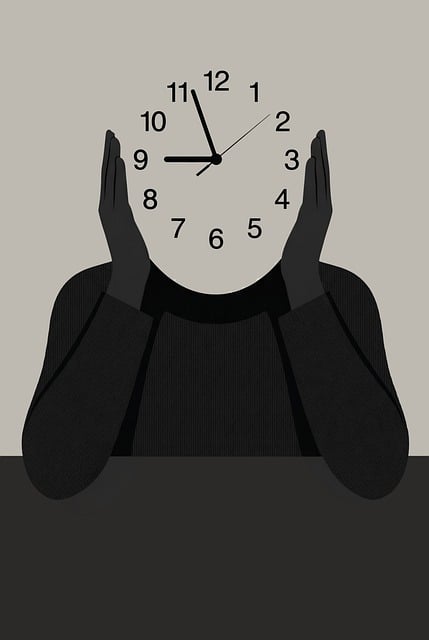 Free clock abstract time illustration