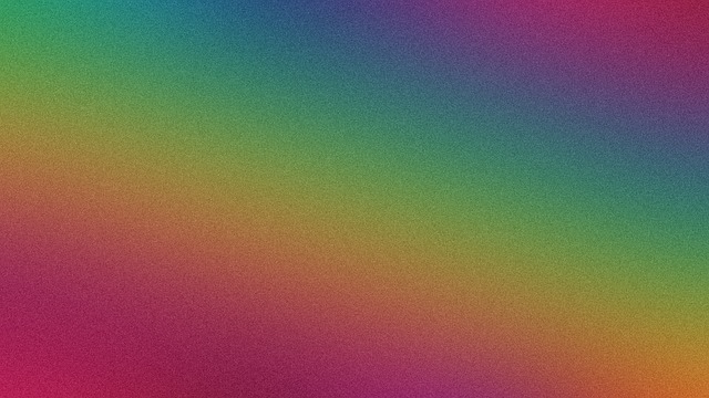 Free rainbow gradient abstract illustration