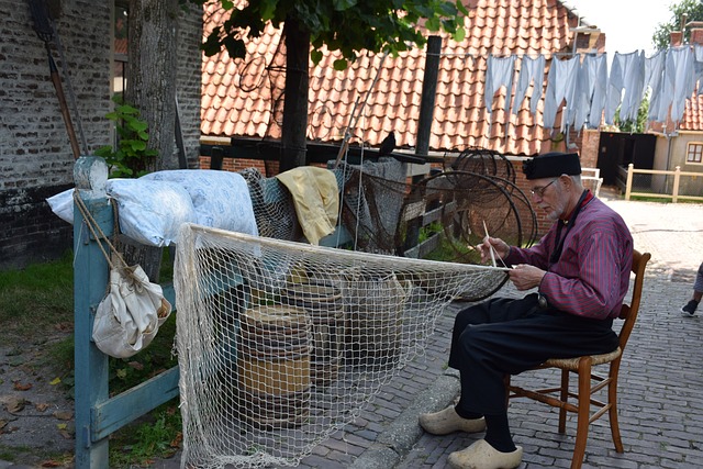 Roupas Históricas, Homem Idoso