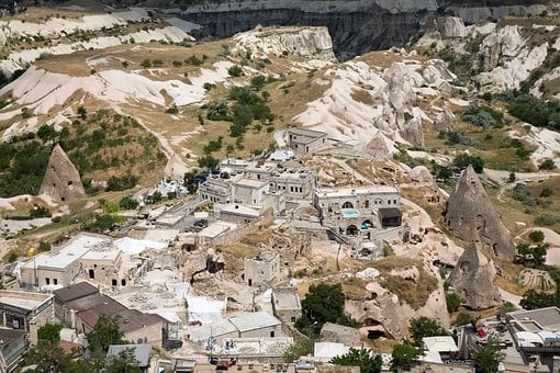 Capadocia, Turquía, Rocas