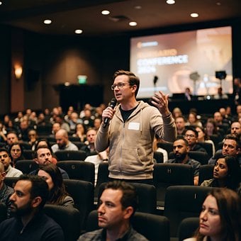 Free Conference Speaker illustration and picture
