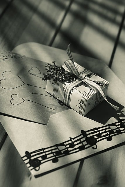 Free Gift Sheet Music photo and picture