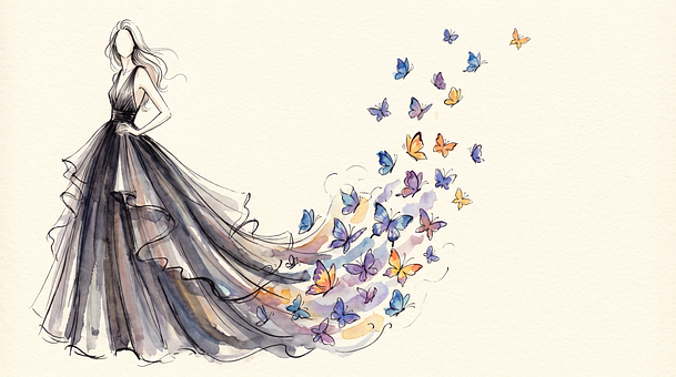 Free Girl Art illustration and picture