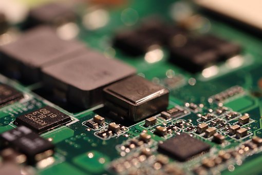 Free Electronics Circuit Board photo and picture